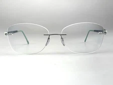 Silhouette Eyeglasses Frame Only mod. 5452 40 6054 Rimless Titan Green Austria