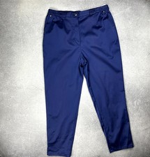 Selection De Givenchy Blue Womens Pants Trousers Vintage Size US 18