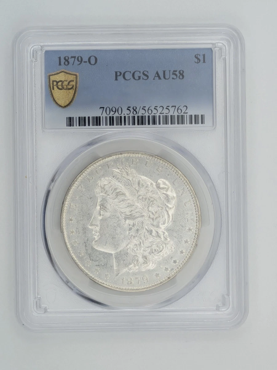Uncirculated Silver 1879 Year Morgan US Dollars (1878-1921) for