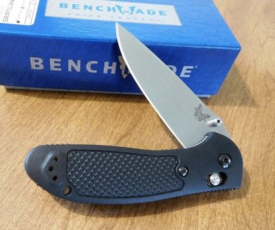 BENCHMADE New 551-S30V Black FRN Handle Griptilian Plain S30V Blade Knife/Knives