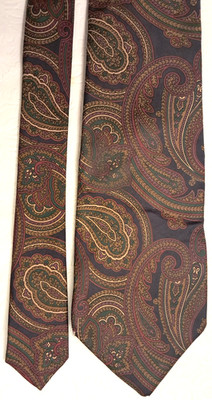 Crowley's Private Stock 100% silk tie paisleys