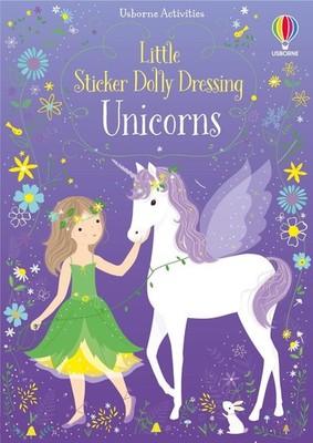 Little Sticker Dolly Dressing Unicorns by Fiona Watt Paperback Book