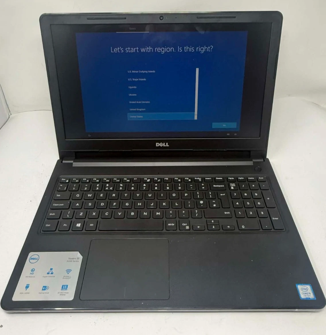 Dell Vostro Windows 10 4 GB RAM PC Laptops & Netbooks for sale