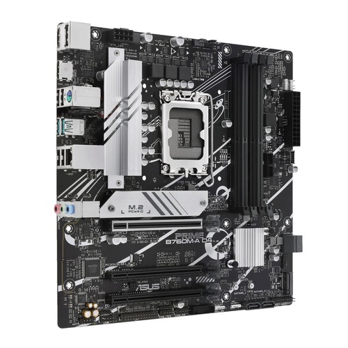 ASUS PRIME B760M-A D4 - Intel - LGA 1700 - Intel® Celeron® - Intel® Core™ i3 -I - Photo 3/7
