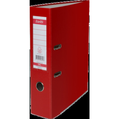 5702231046097 Segregator dźwigniowy Bantex 80mm czerwony BANTEX