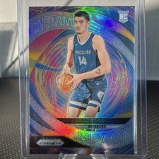 Panini 2024-25 Prizm Instant Impact Rookie Zach Edey #25 Memphis Grizzlies