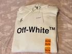 Size XXL - Off-White Costco Exclusive Mens Pullover Hoodie White Brand New W Tag
