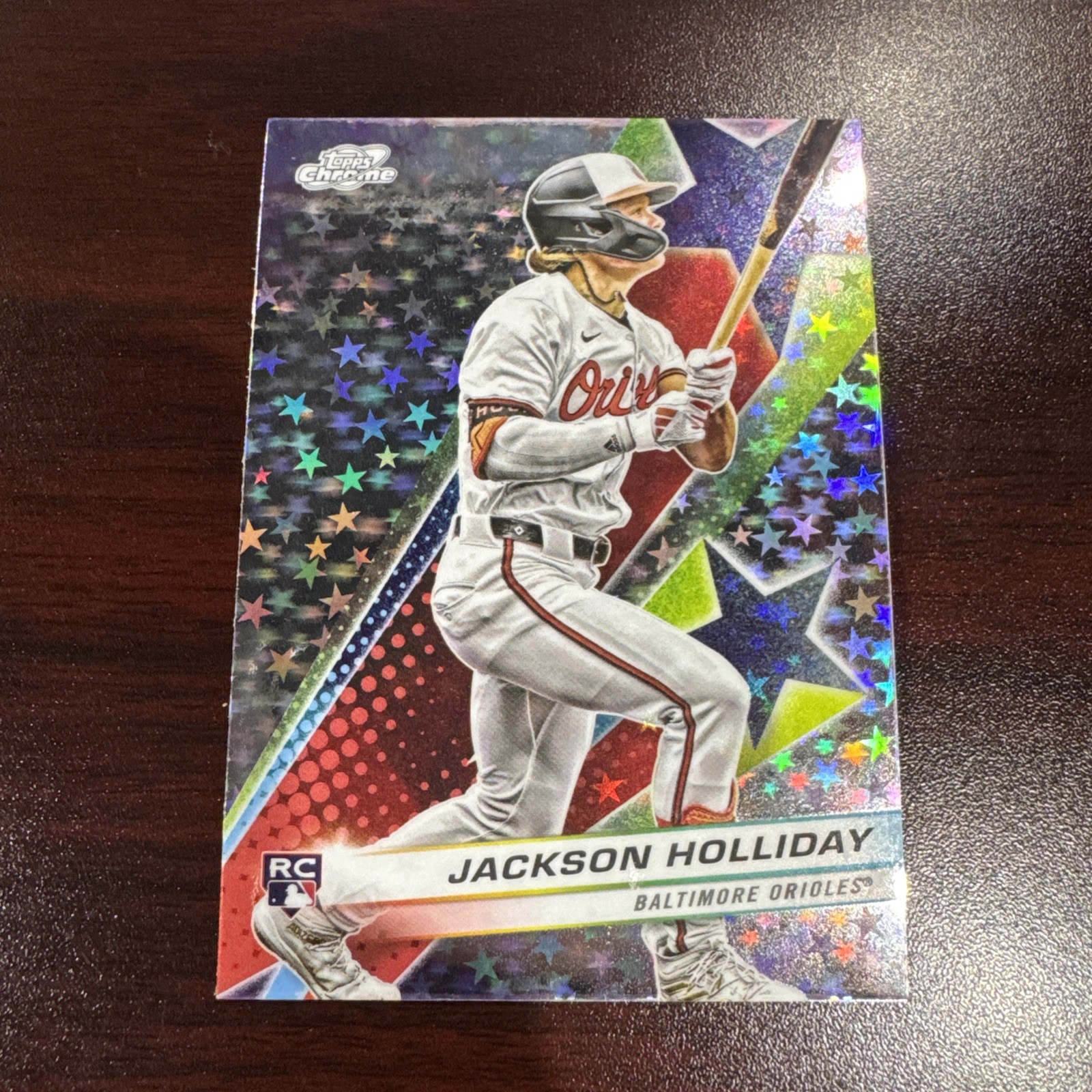 2024 Topps Cosmic Chrome JACKSON HOLLIDAY Rookie StarFractor  RC SP