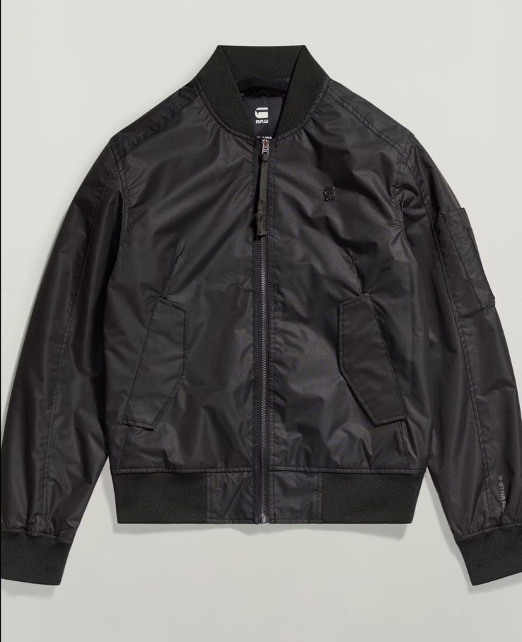 G-Star Raw Men's Arris Unpadded Bomber Jacket Black $240 New | eBay
