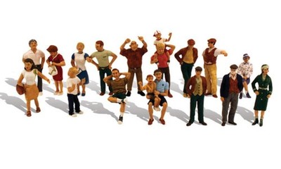 Micro-Mark Woodland Scenics  16 People - HO Scale (US IMPORT)