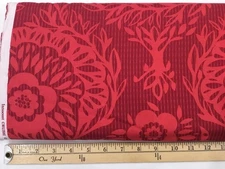 Free Spirit Innocent Crush Woodcut Fabric # AH34 Passion by Anna Marie Horner