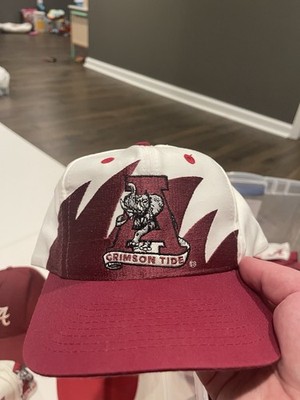 Alabama Crimson Tide Logo 7 Vintage Shark tooth Hat
