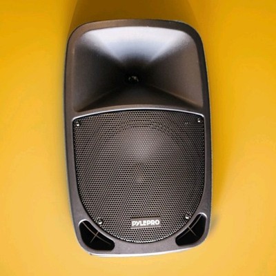 Pyle PSBT105A | Portable Bluetooth PA Speaker Wireless Mic & Remote USED 989