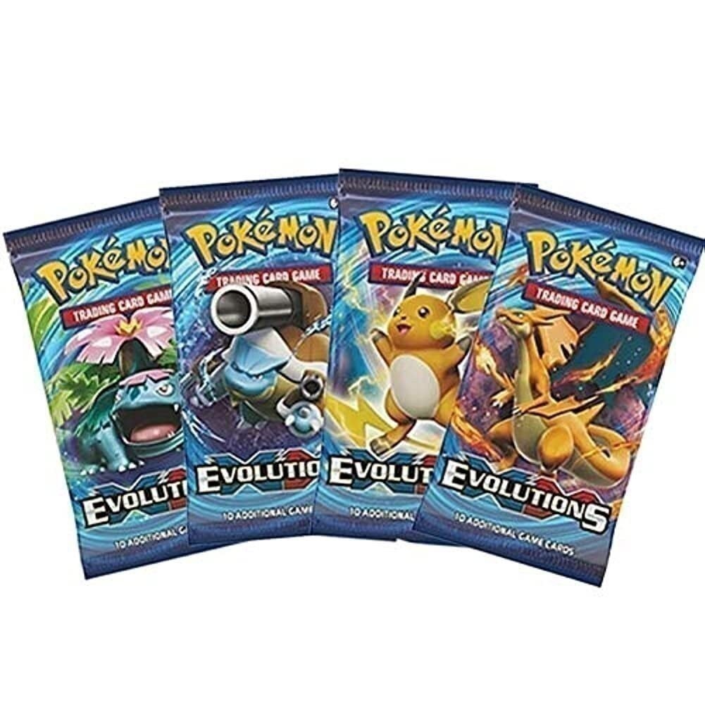 Pokemon XY Evolutions | 4 Booster Packs | eBay