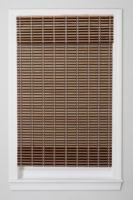 TJ Global Cordless Bamboo Window Blind Sun Shade, Light Filtering Roman...