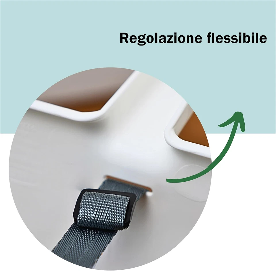 Cintura Seggiolone Compatibile Con IKEA ANTILOP Cinghie Seggiolone Bambini Bimbo - Immagine 4 di 4