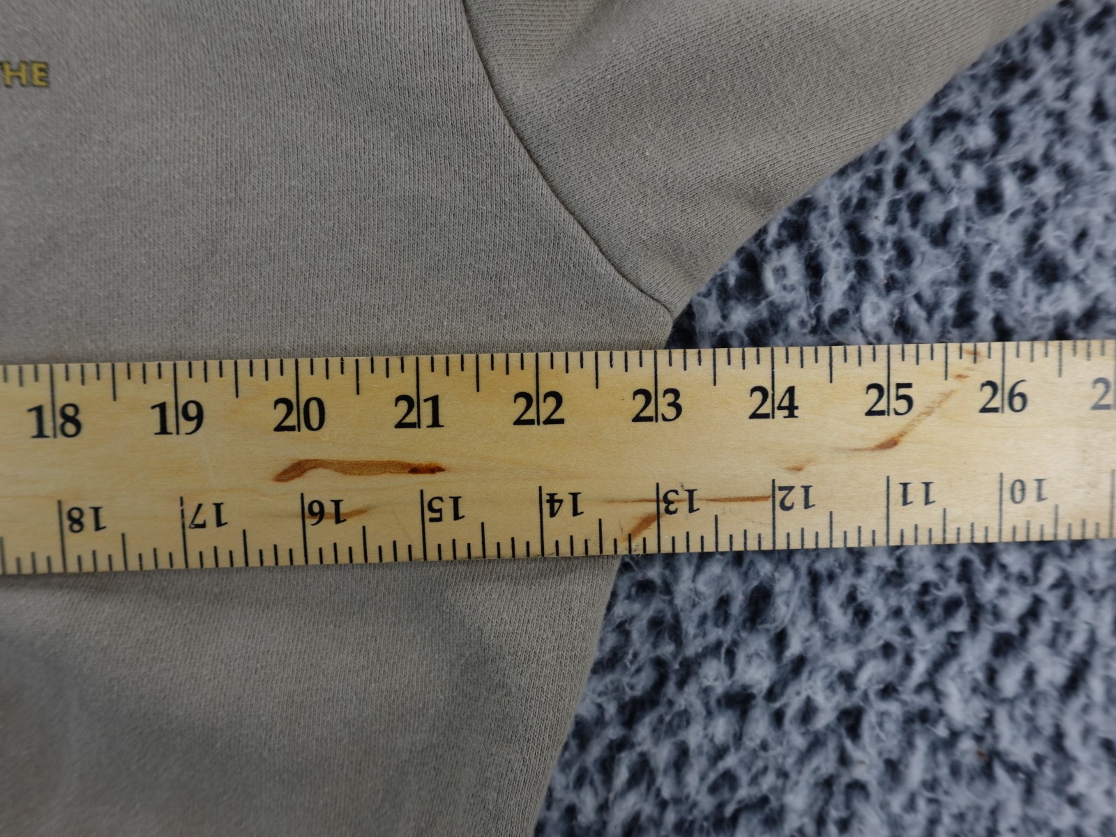 Parks Project Brown 1/4 Zip Pullover Medium Feel The Earth Breathe Sweatshirt