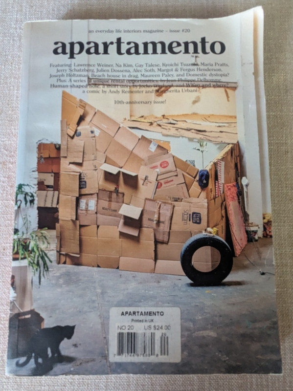 APARTAMENTO magazine issue #20 10th-anniversary issue! Fall Winter 2017 2018
