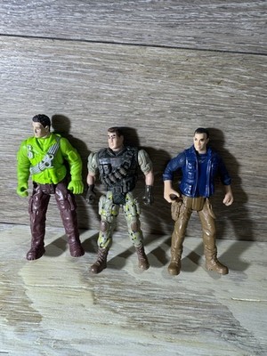 LOT OF 3- CHAP MEI- 4 Inch ACTION FIGURES 