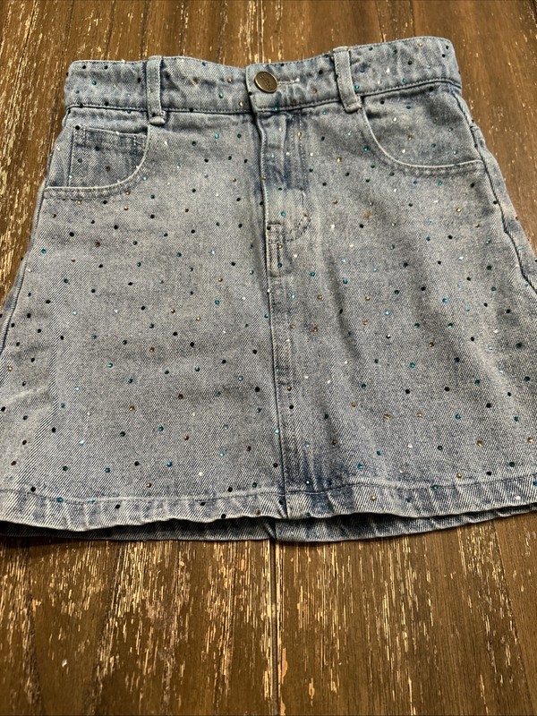lola and the boys size 8 denim skirt