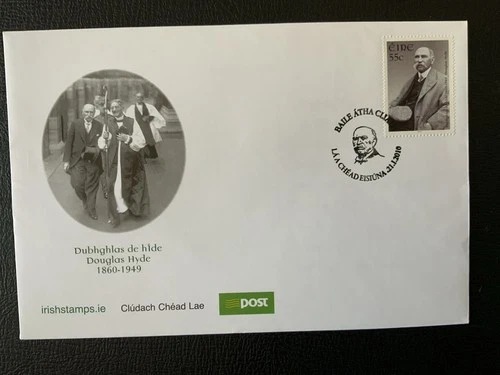Ireland 2010 #1866 55c Douglas Hyde - FDC