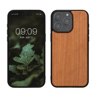 Holz SchutzhüLle FüR Iphone 15 Pro Max Hardcase Tpu Bumper Holz HüLle HandyhüLle