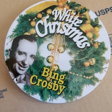 Bing Crosby CD White Christmas 1995 Tin Case 17 Songs-#R36 NM COMBO SHIP AVAILAB