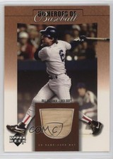 2001 Prospect Premieres Heroes of Baseball Game-Used Bats Bill Buckner #B-BB 4f5