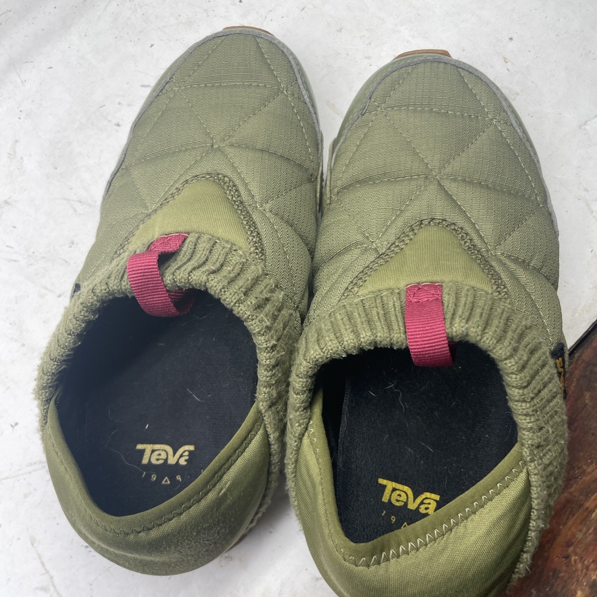 Teva 1125471 Women's Olive Green ReEmber Ember Moc Light Multi Shoes Sz 5 View 2