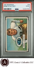 1951 Bowman #96 Ernie Stautner PSA 2 CENTERED