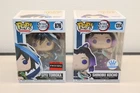 Funko Pop! Demon Slayer Shinobu Kocho #1314 & Giyu Tomioka #876 Lot of 2 READ