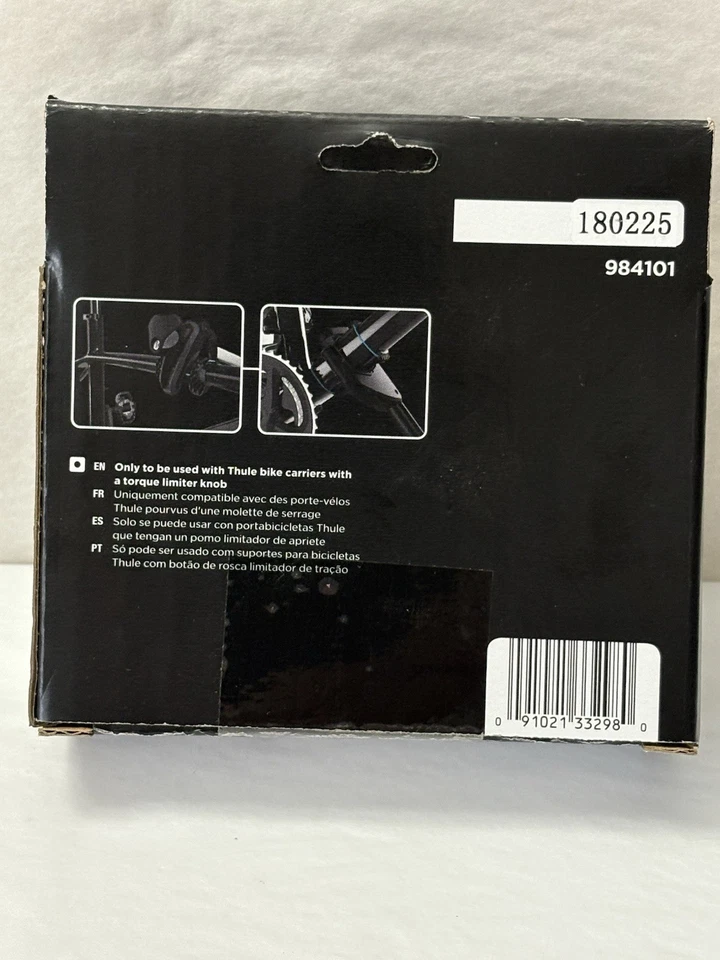 Nuevo portabicicletas protector de carbono Thule en negro #984101 (J1) Foto 3 de 4