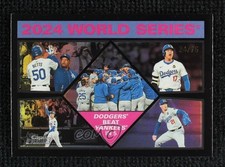 2025 Topps Heritage Chrome Black Border 24/76 Mookie Betts Freddie Freeman 1e22