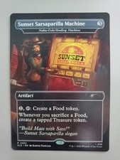 MTG Sunset Sarsaparilla Machine(Nuka-Cola Vending Machine)Secret Lair Reg Rare