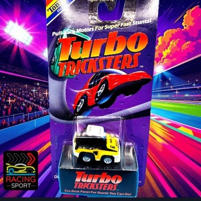 Vintage 1989 Tonka Turbo Tricksters No 002 Renault Penny Racer Pull Back Sealed