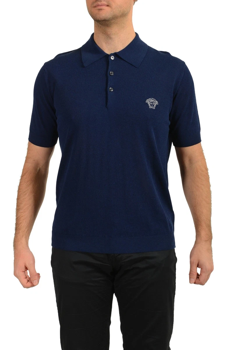 Versace Blue Shirts for Men for sale | eBay