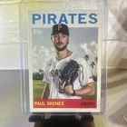 Topps 2025 Archives Paul Skenes #43 Pittsburgh Pirates Baseball Card