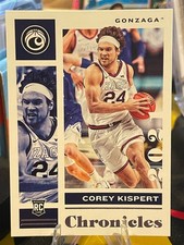 2021 Panini Chronicles Draft Picks Basketball Corey Kispert-#8 RC. Gonzaga U