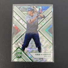 2018 Panini Elite Extra Edition - Cole Roederer #76 Status Emerald Die-Cut NA