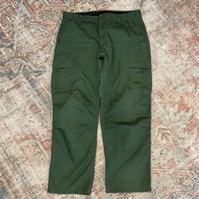 Vertx X1 VTXRDP BP Green Cargo Tactical Pants Mens 36x30 Rip Stop Zip Pockets