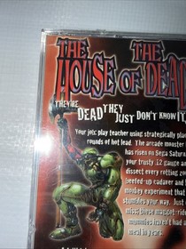 House of The Dead Sega Saturn 1998 SEALED! US Version Rare