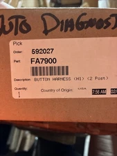 Rotary Lift FA7900 Button Harness For 2 Post Lift 