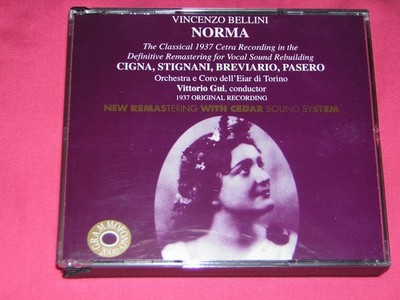 OPERA Bellini: NORMA Cigna 2CD