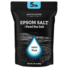 Aromasong Epsom  Dead Sea Bath Salt - 5 lb