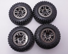 Traxxas Slash Ultimate 4x4 Tires BF Goodrich S1  12mm Black Chrome Wheel