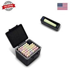 AAA Battery Hard Case with Detachable Tester Checker,44 Slots AAA Battery Cas...