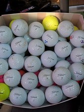 Titleist Pro V1 2025/2026 50 Pack AAAA Near Mint Used Golf Balls 4A