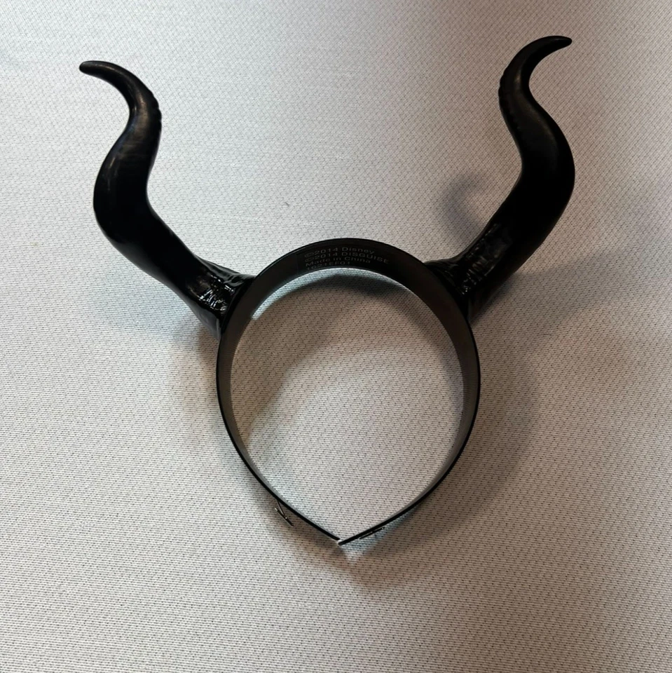 NEW Disney Maleficent Childs Costume Set Medium Black Disguise Halloween Dress - Image 4 of 4