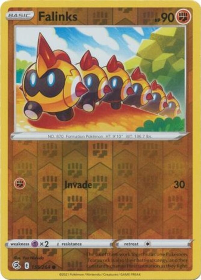 Falinks - 155/264 - Common - Reverse Holo - Lightly Played