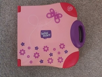 LeapFrog LeapStart rosa interaktiver Lernblock Vorschule mit Büchern & Stift